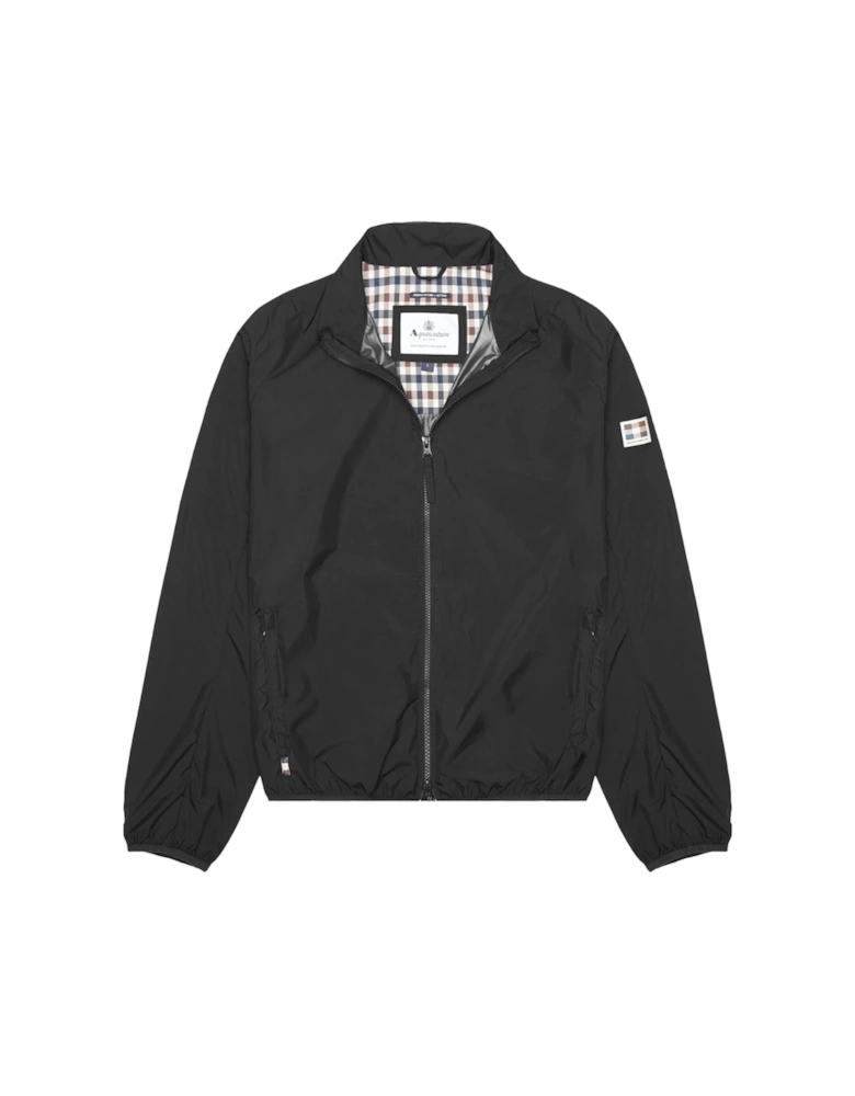 Active Rlg Windbreaker Black Jacket