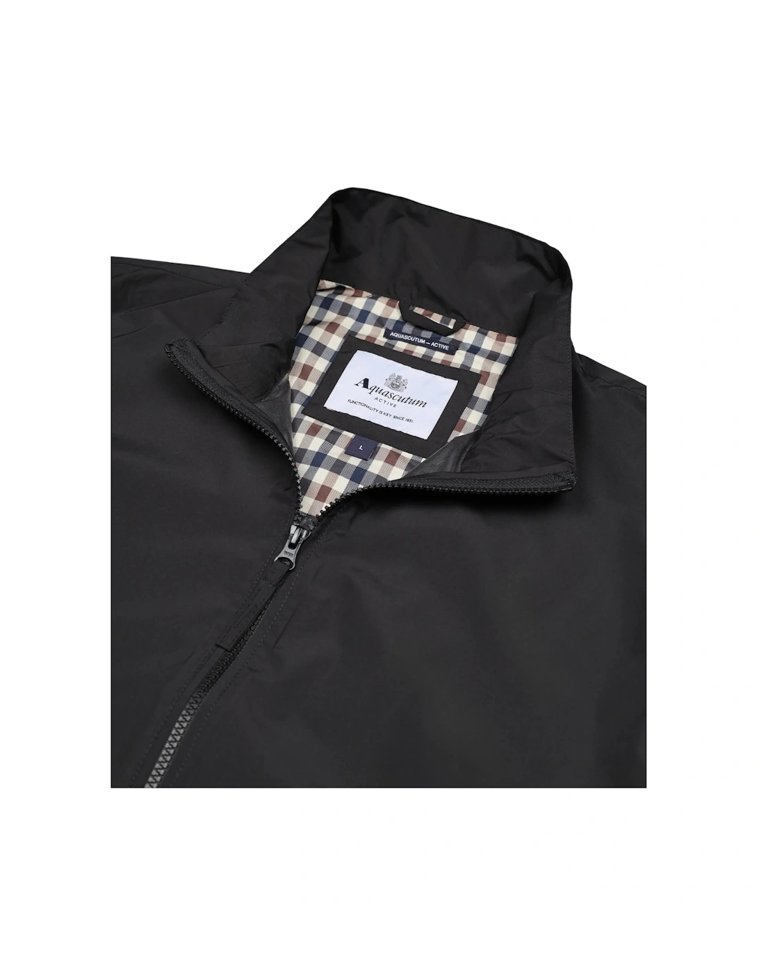 Active Rlg Windbreaker Black Jacket
