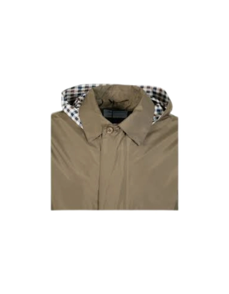 Active Rlg Packable Trench Army Green Jacket