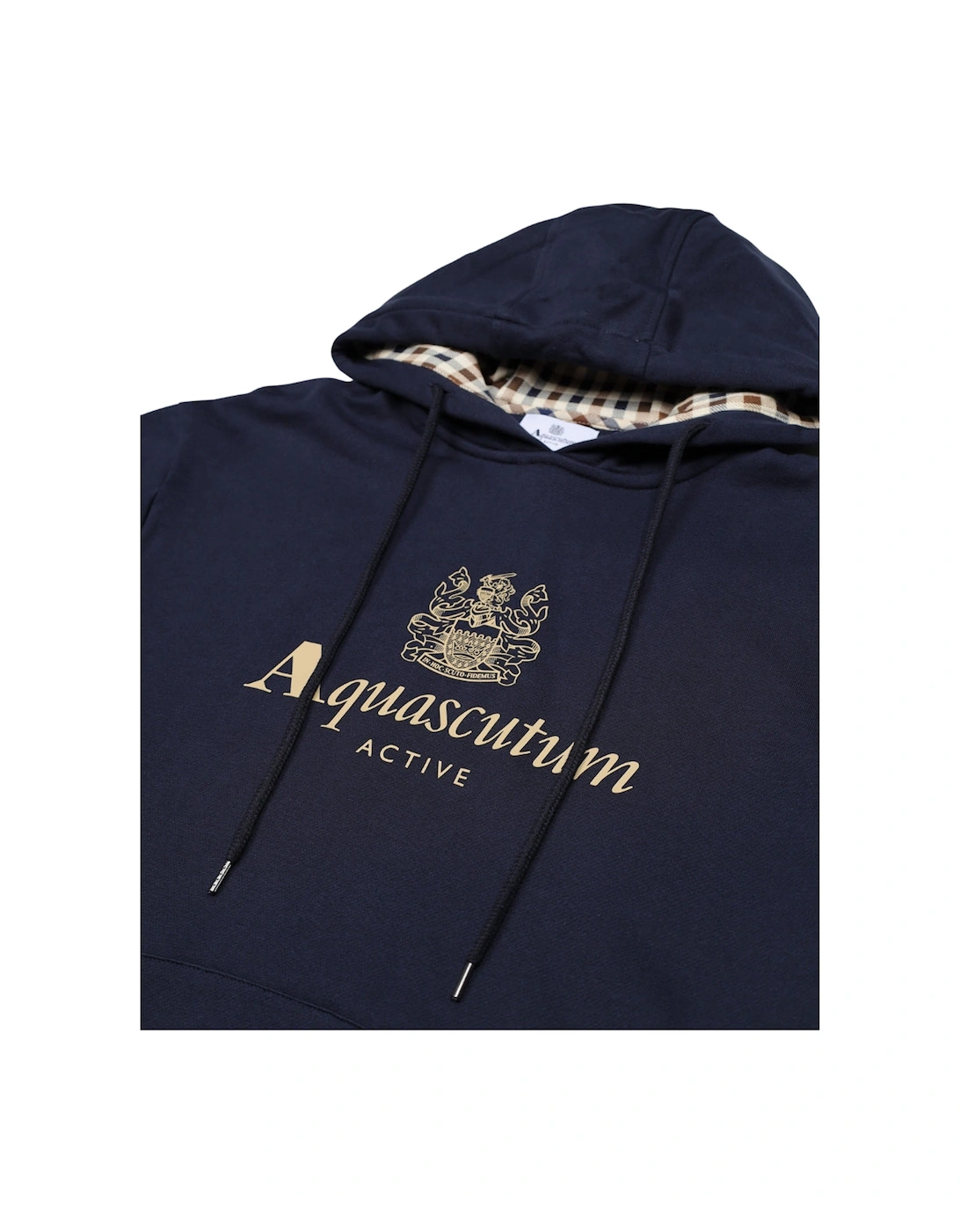Active Big Logo Navy Blue Hoodie