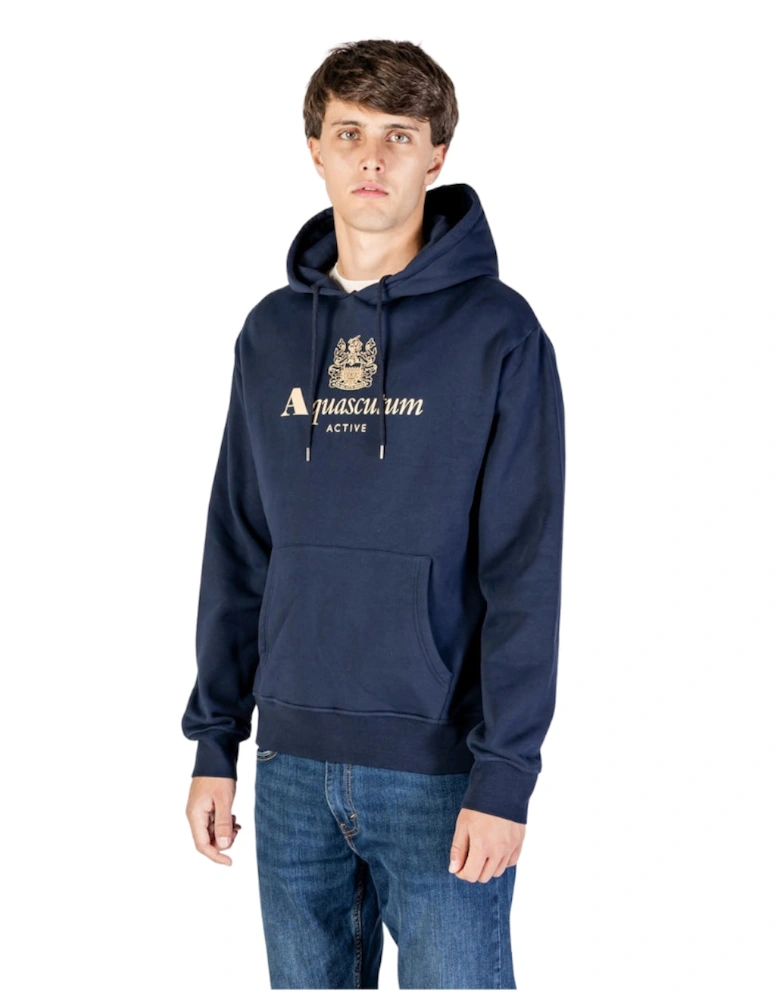 Active Big Logo Navy Blue Hoodie