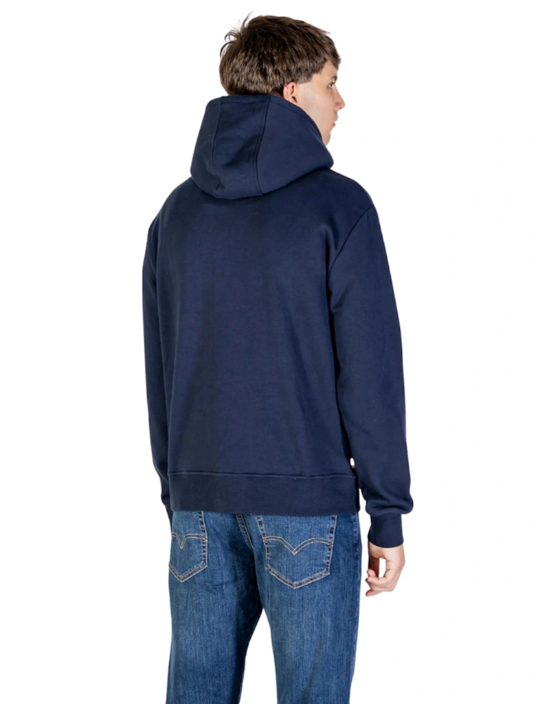 Active Big Logo Navy Blue Hoodie