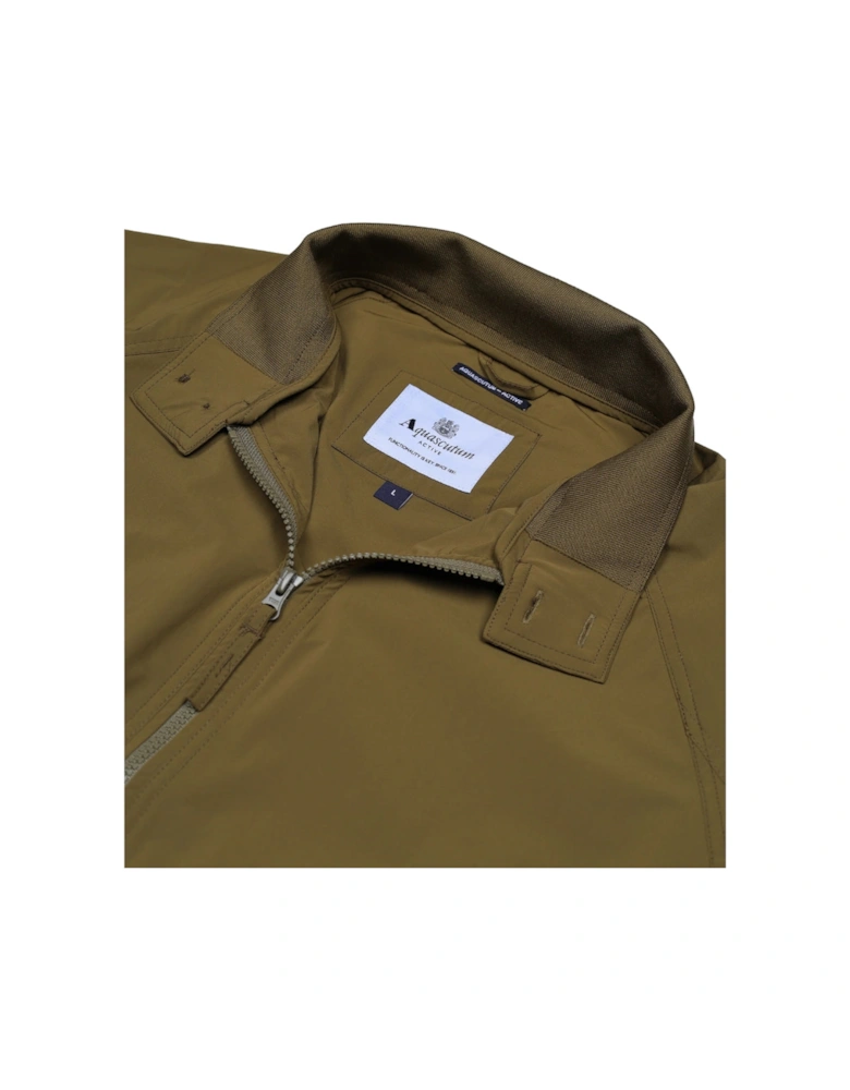 Active Stretch Army Green Jacket