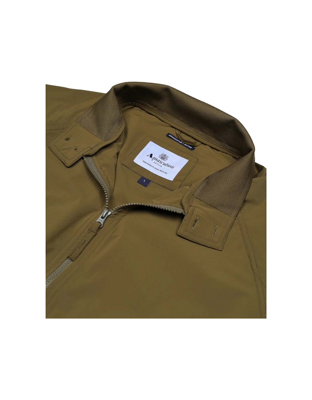Active Stretch Army Green Jacket