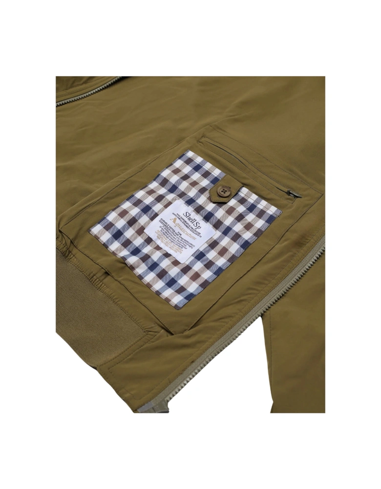 Active Stretch Army Green Jacket