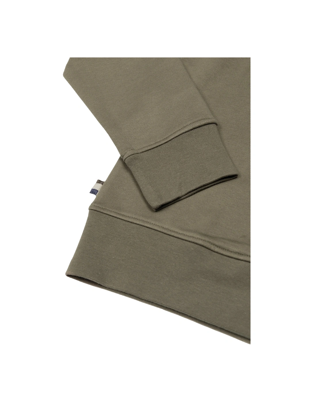 Active Big Logo Crewneck Army Green