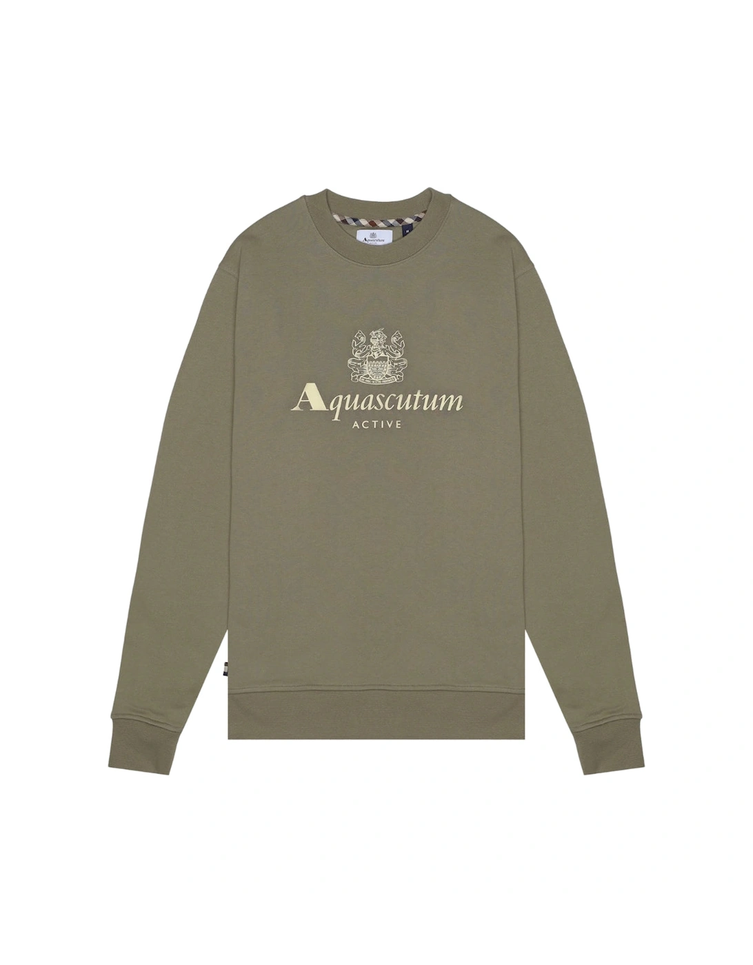 Active Big Logo Crewneck Army Green, 5 of 4