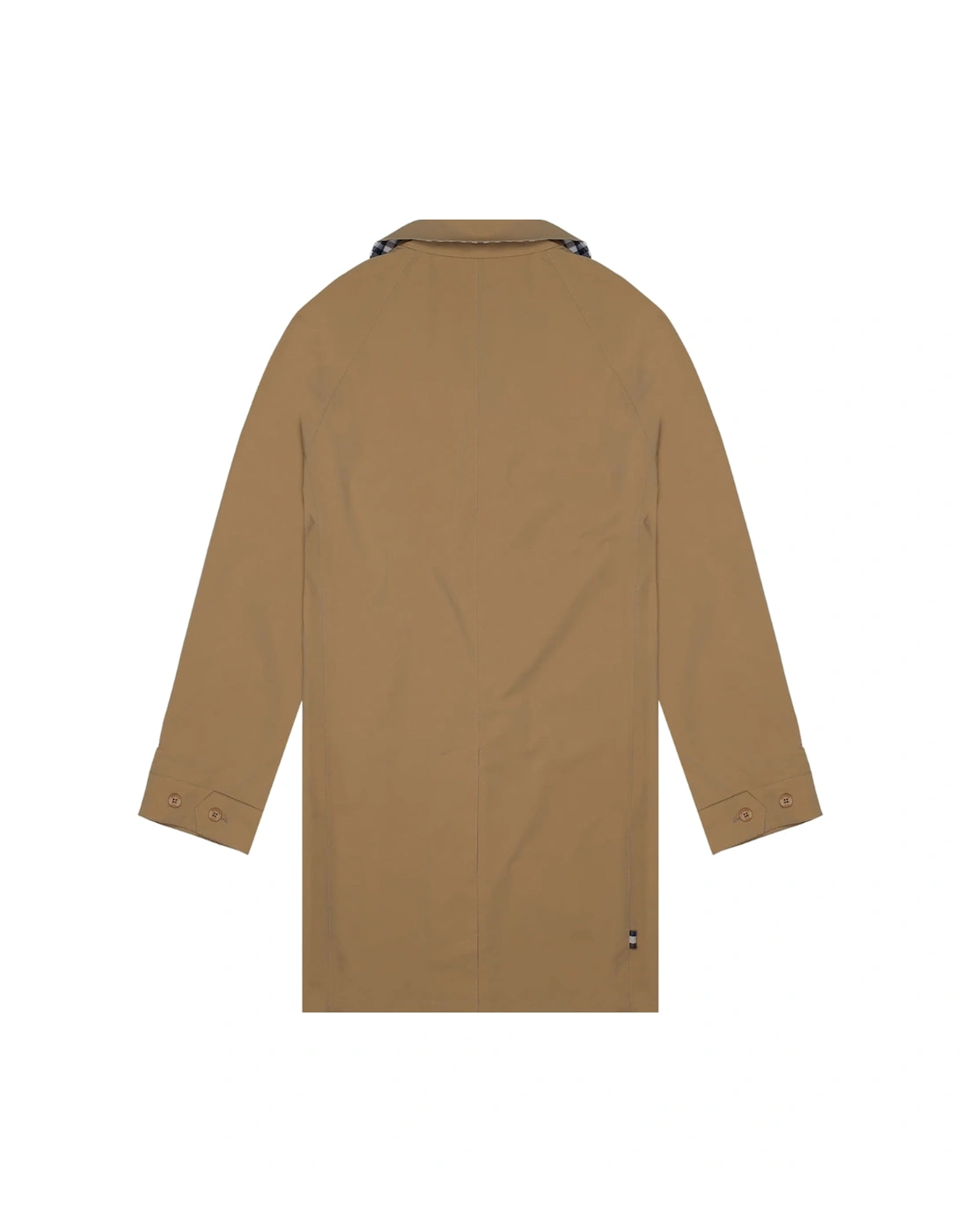 Active Stretch Caban Trench Coat Khaki Jacket