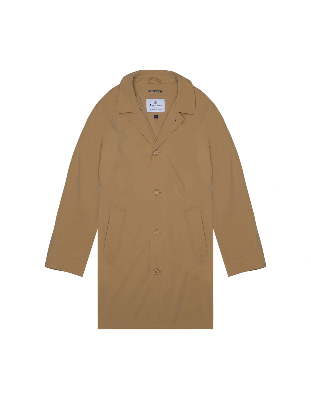 Active Stretch Caban Trench Coat Khaki Jacket, 6 of 5