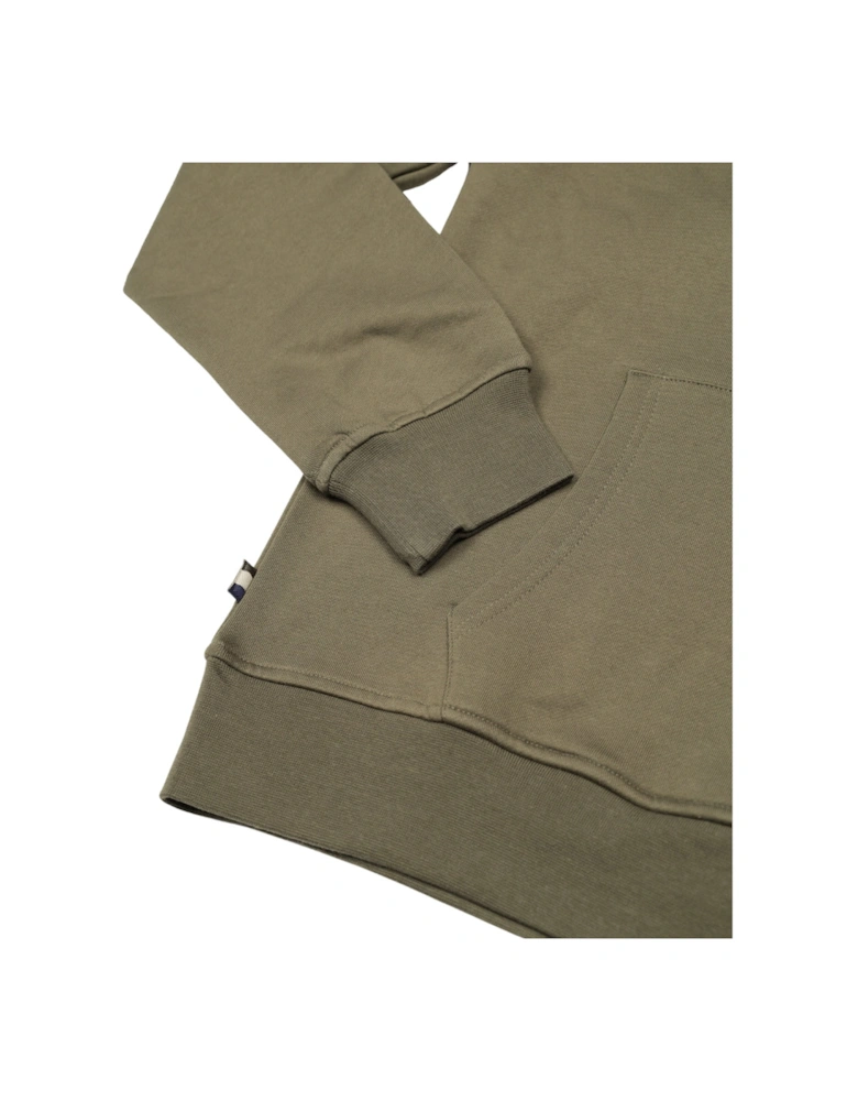 Active Big Logo Army Green Hoodie