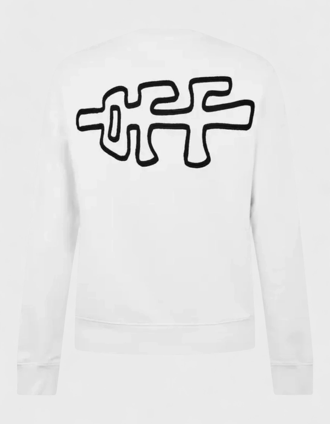 Graphic Crewneck Logo Print White, 5 of 4