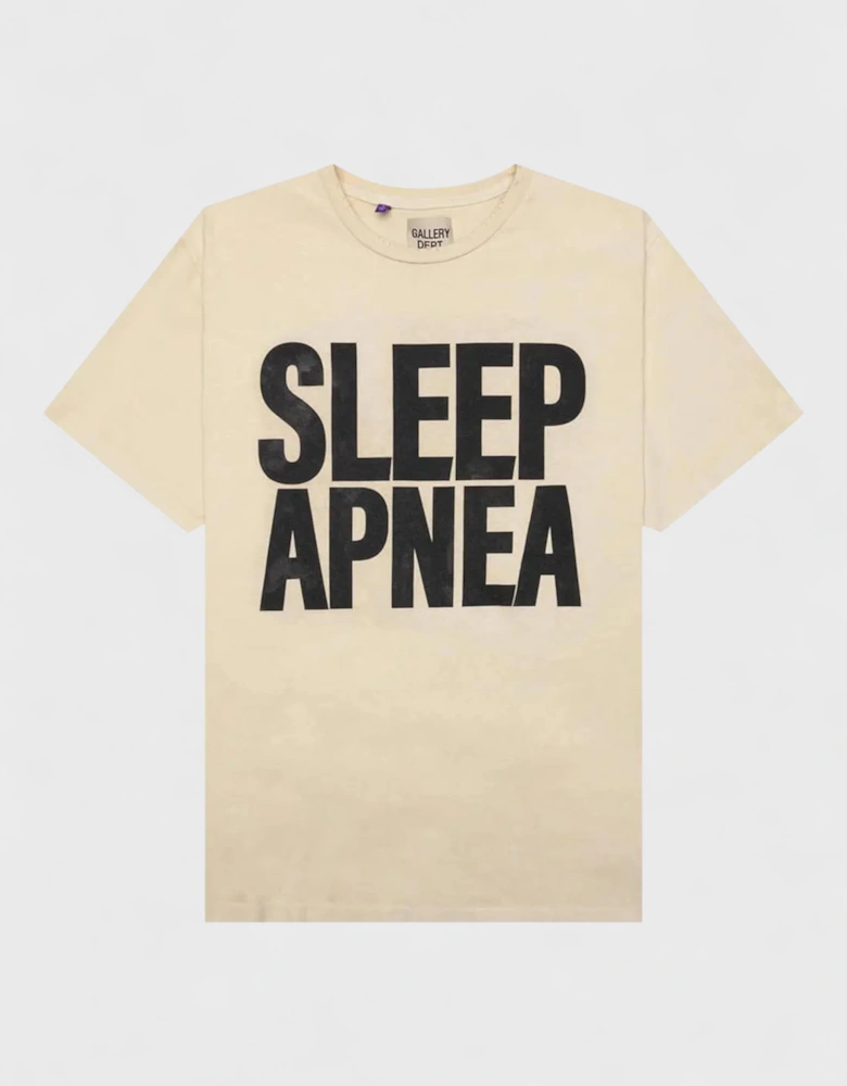 Gallery Dept. Sleep Apnea Blank Print Tee Antique White