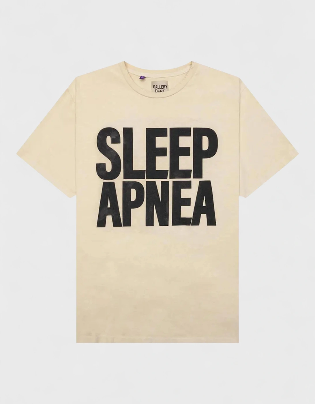 Gallery Dept. Sleep Apnea Blank Print Tee Antique White, 3 of 2