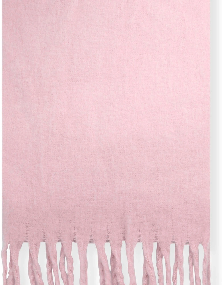 Pale Pink Blanket Scarf