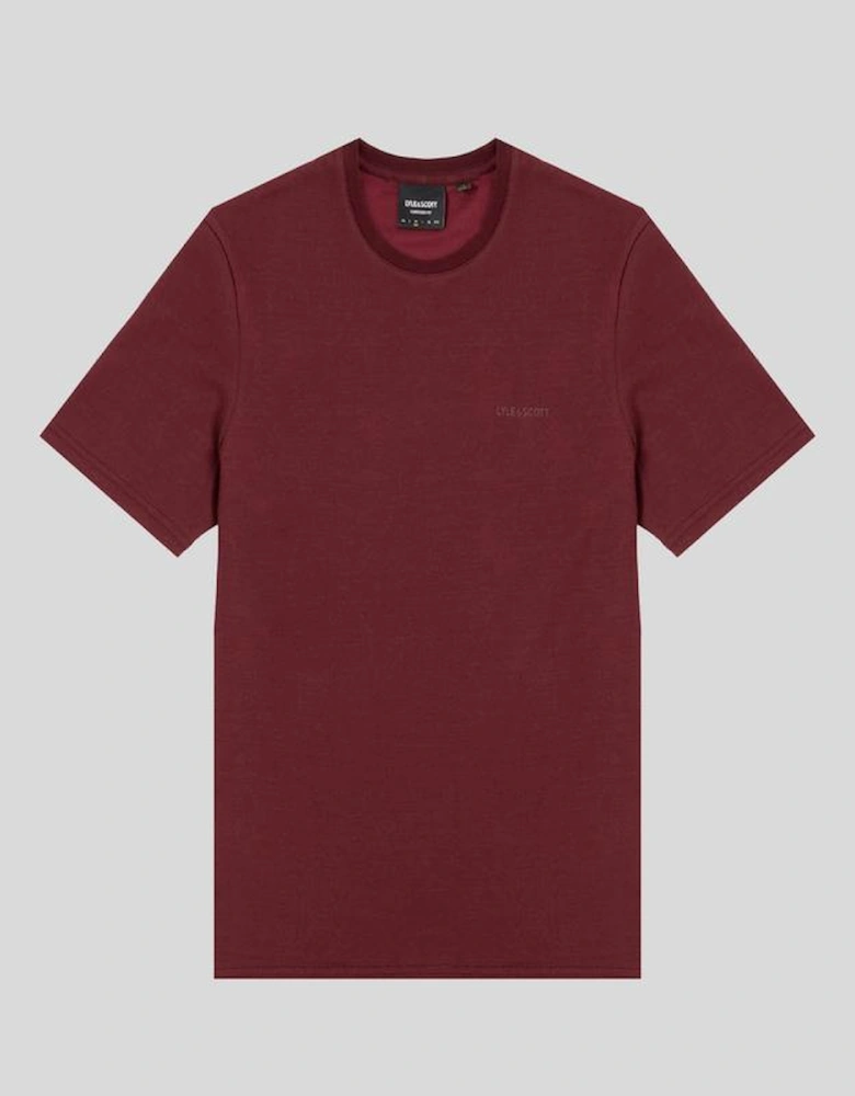 Text Logo Interlock T-Shirt