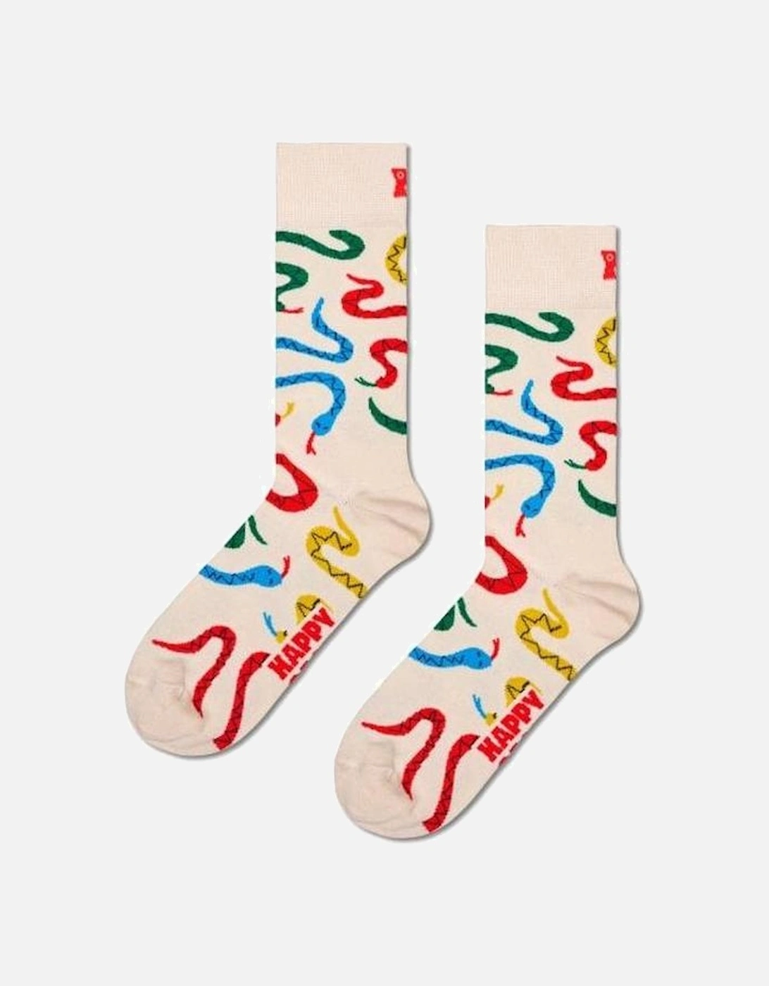 Snakes Socks, Beige/multi, 4 of 3