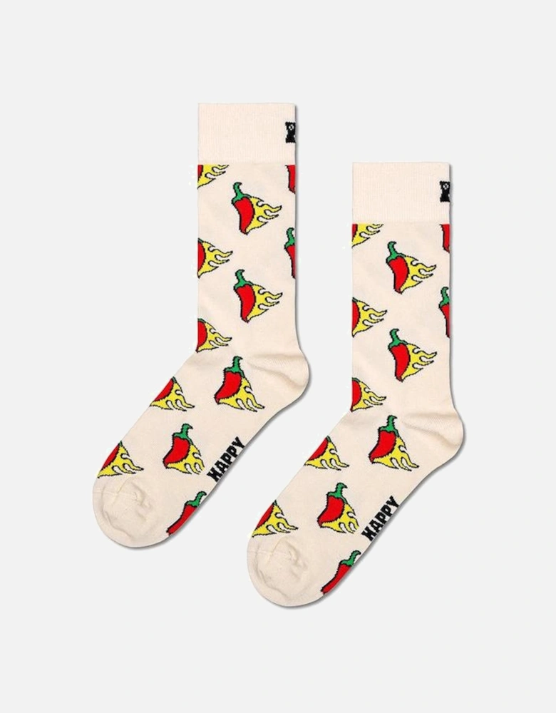 Hot Chili Socks, White