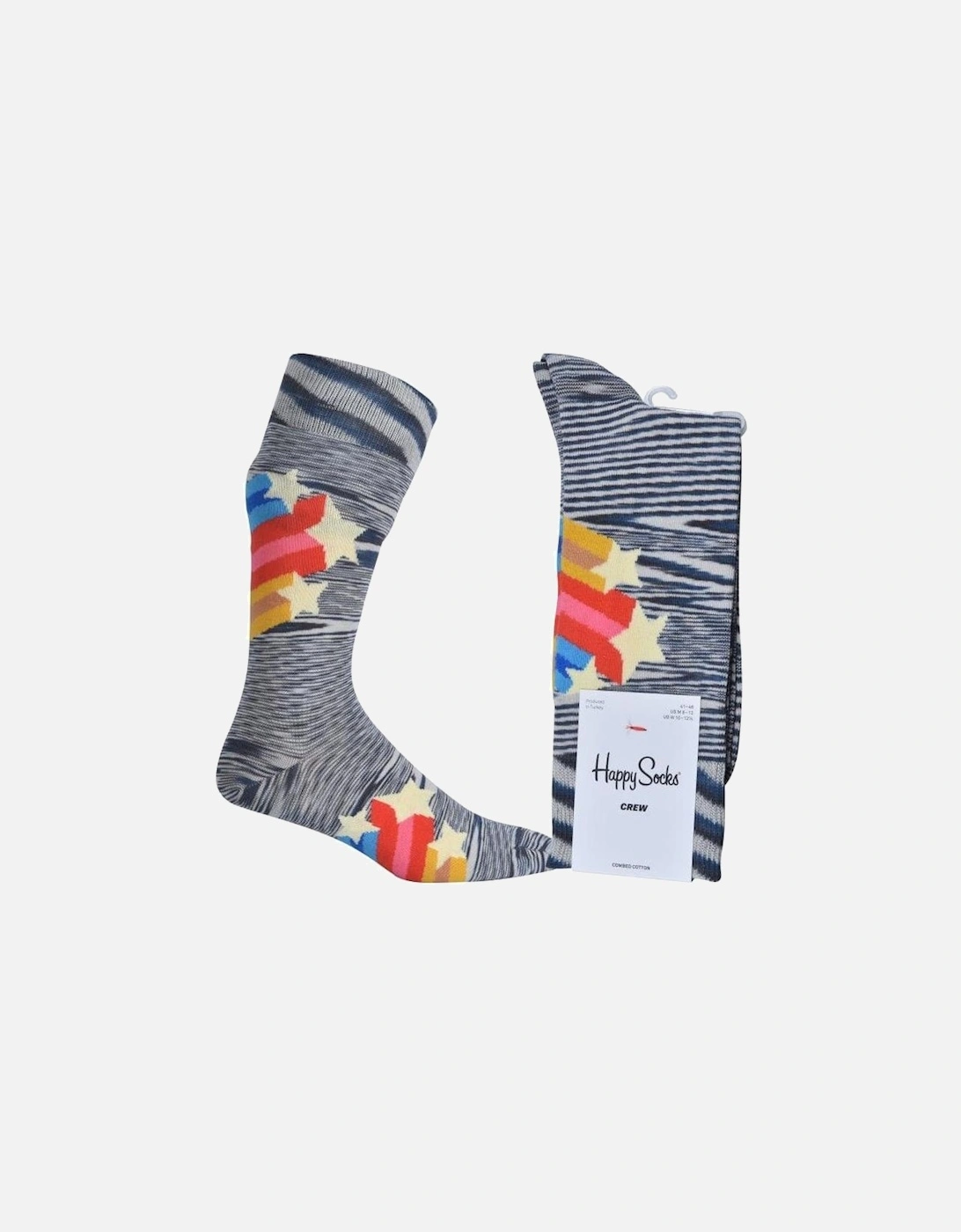 Shooting Stars Socks, Navy/multi, 4 of 3