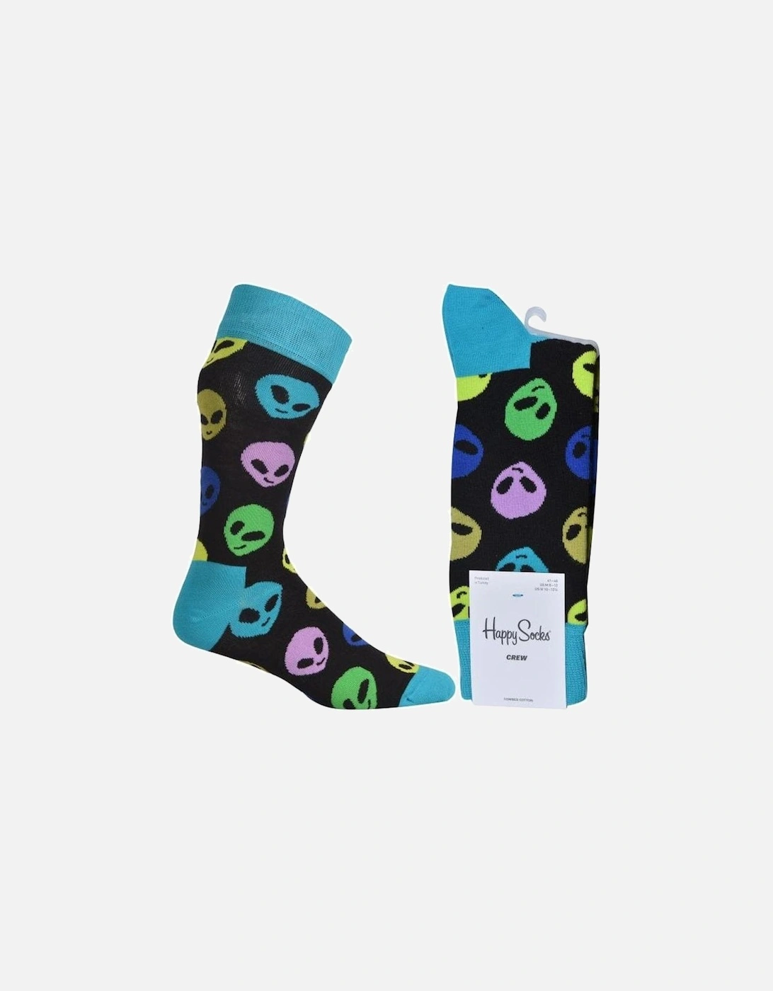 Alien Socks, Black/multi, 4 of 3