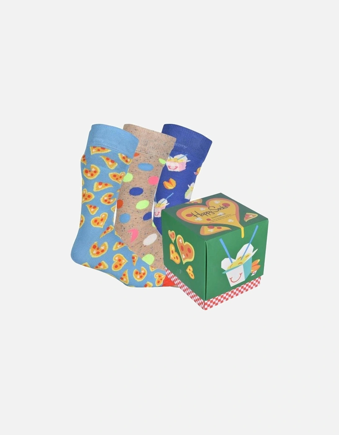 3-Pack Pizza Love Socks Gift Box, 8 of 7