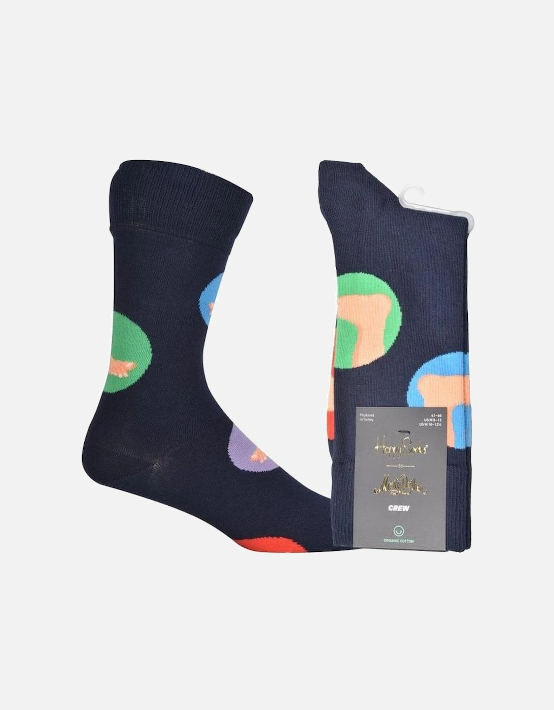Cupid's Foot Socks, Navy, 4 of 3