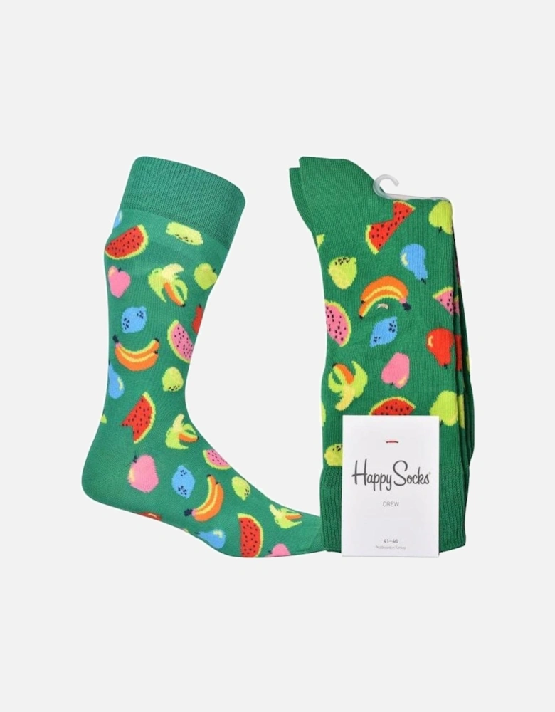Fruit Socks, Green