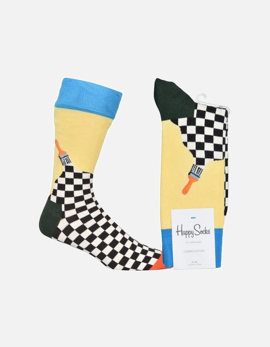 Paint Socks, Yellow, 4 of 3