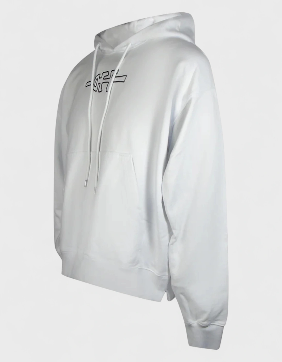 Mens Hoodies Off Line Skate Hoodie White