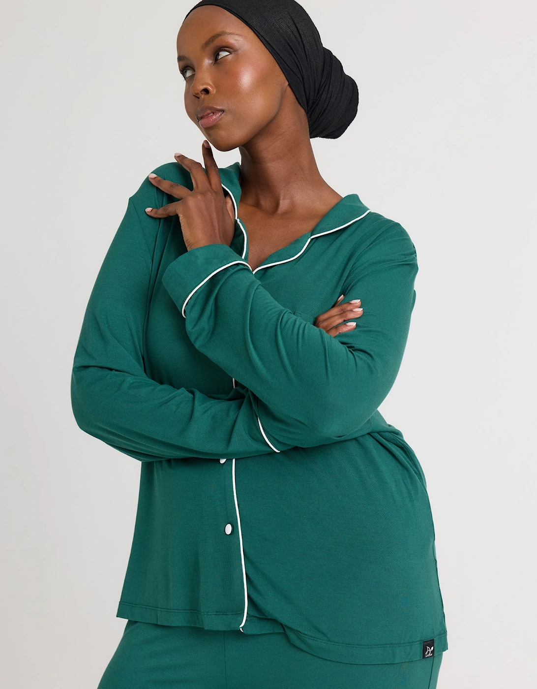 Bamboo Long Pyjama Set in Green