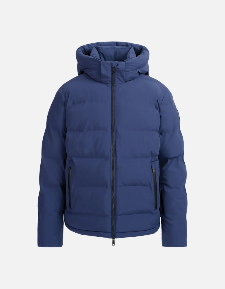 WATERPROOF BANKS PUFFER JACKET NAVY
