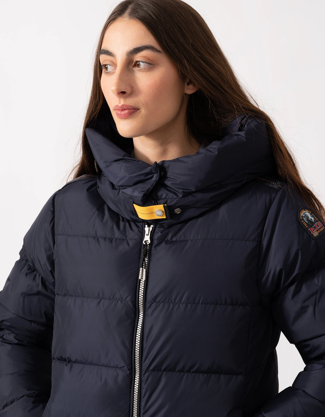 Jinny Womens Hooded Down Jacket - Pencil 710