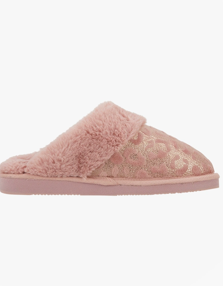 Jo & Joe LYLA Womens Mule Slippers Pink