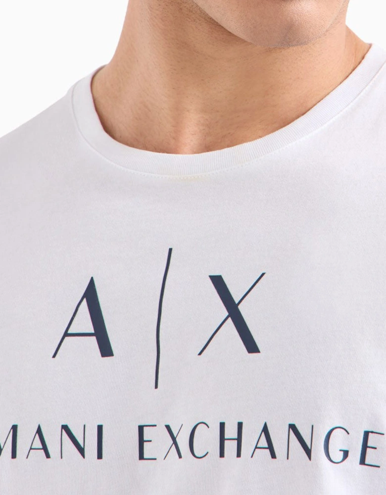 Exchange Slim Fit Jersey T-Shirt 8NZTCJ Z9H4Z9 - White