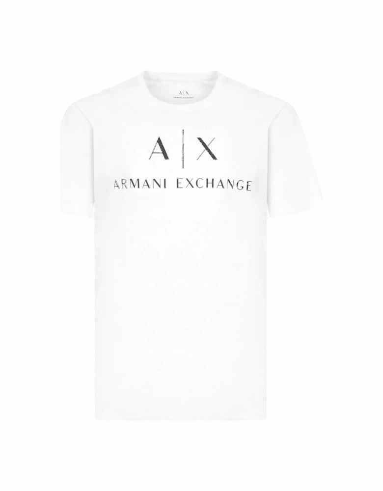 Exchange Slim Fit Jersey T-Shirt 8NZTCJ Z9H4Z9 - White