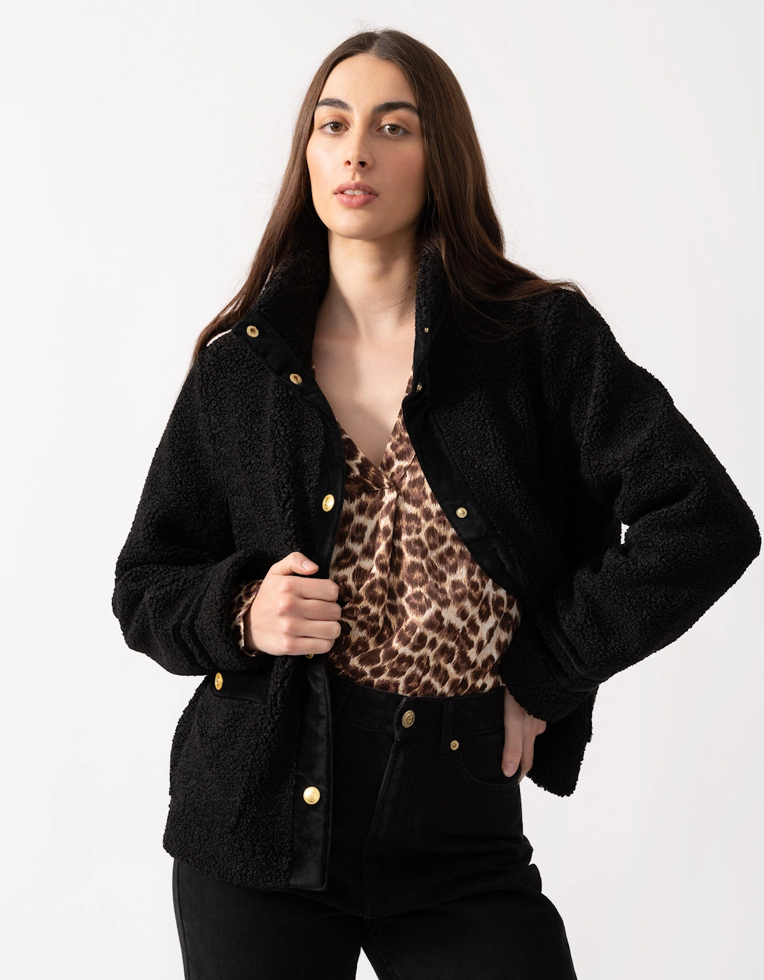 Women's Hamill Leopard Print Blouse