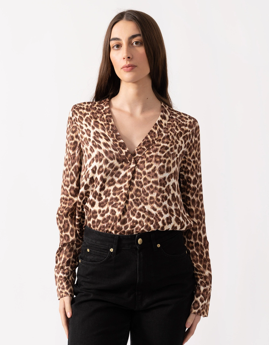 Women's Hamill Leopard Print Blouse