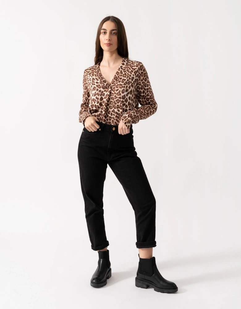 Women's Hamill Leopard Print Blouse