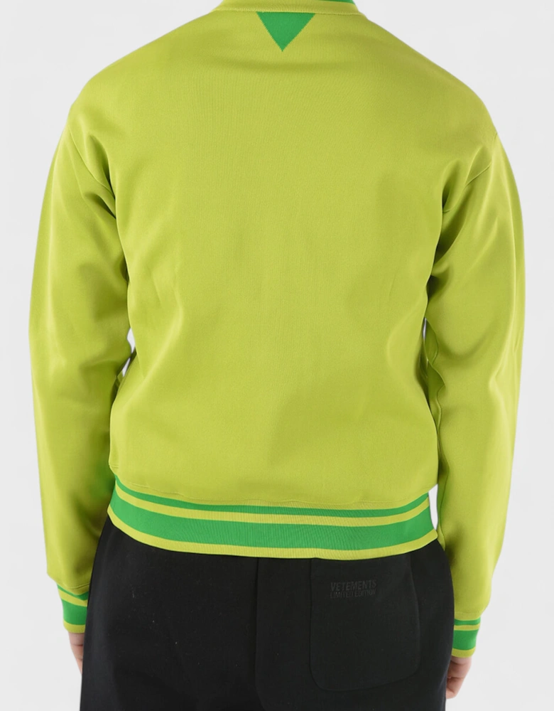 Technical Double Fabric Jacket Green