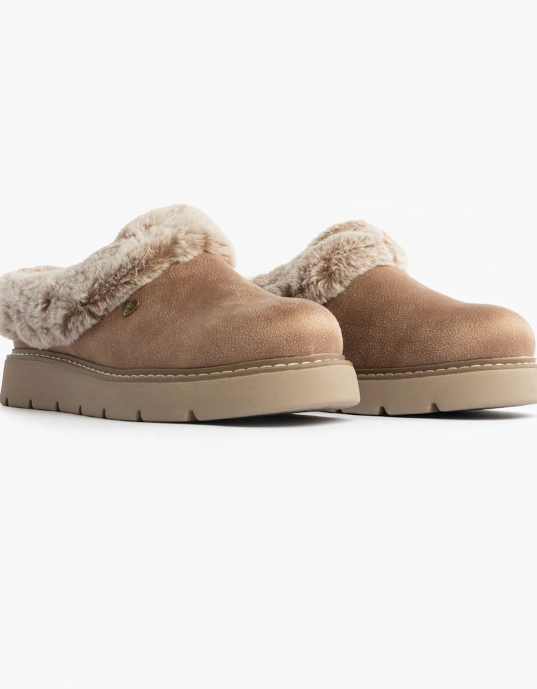 114762/TPE KEEPSAKES LITE - COZY BLEND Womens Slippers Taupe