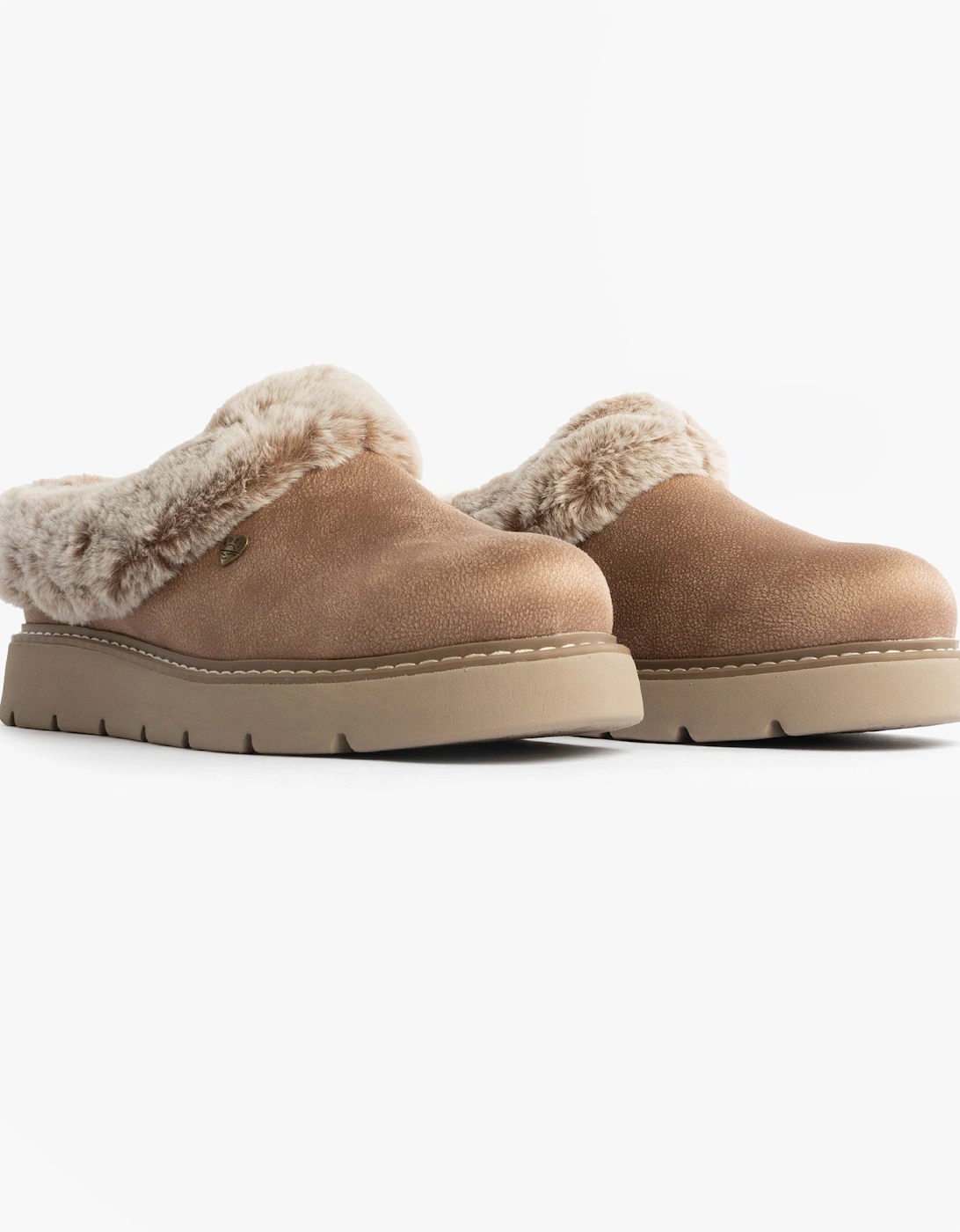 114762/TPE KEEPSAKES LITE - COZY BLEND Womens Slippers Taupe