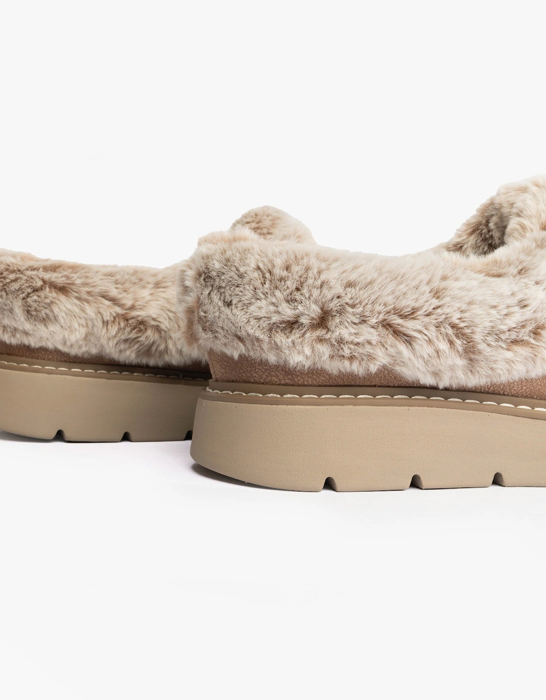 114762/TPE KEEPSAKES LITE - COZY BLEND Womens Slippers Taupe