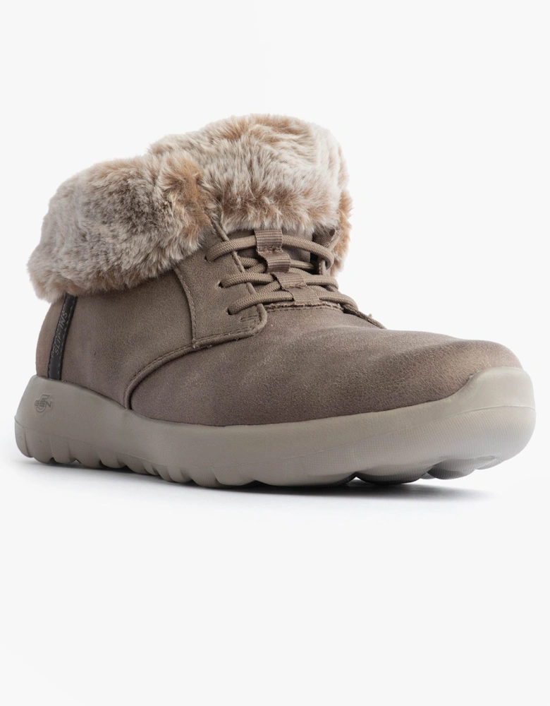 ON-THE-GO JOY - COZY CHARM Womens Boots Dark Taupe