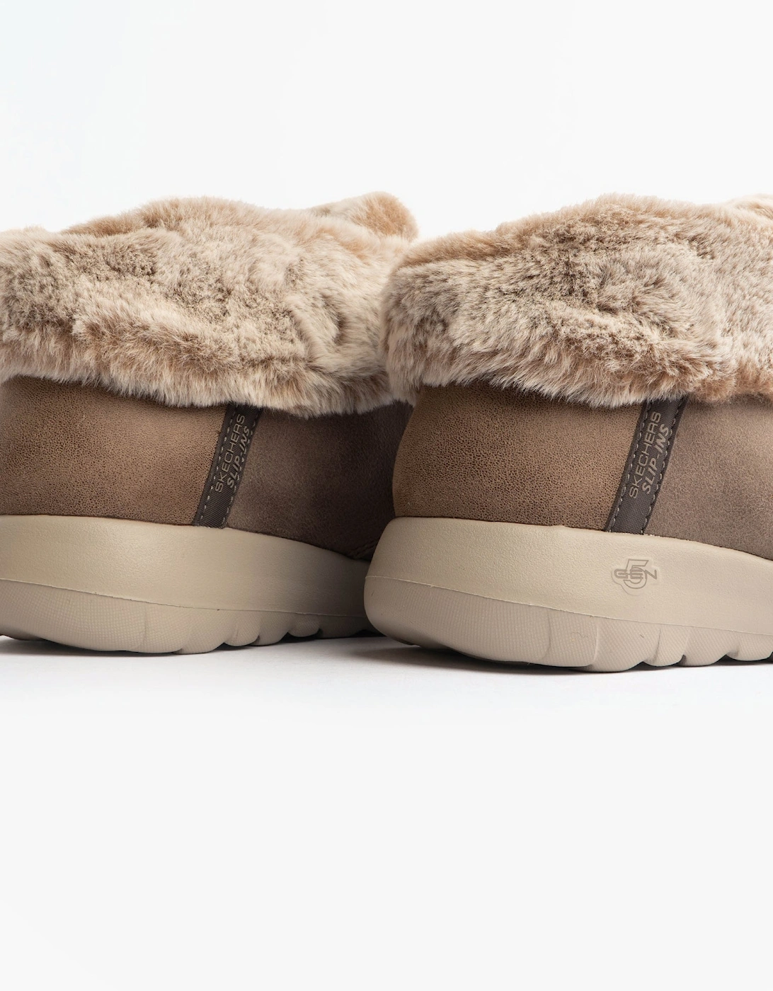 ON-THE-GO JOY - COZY CHARM Womens Boots Dark Taupe