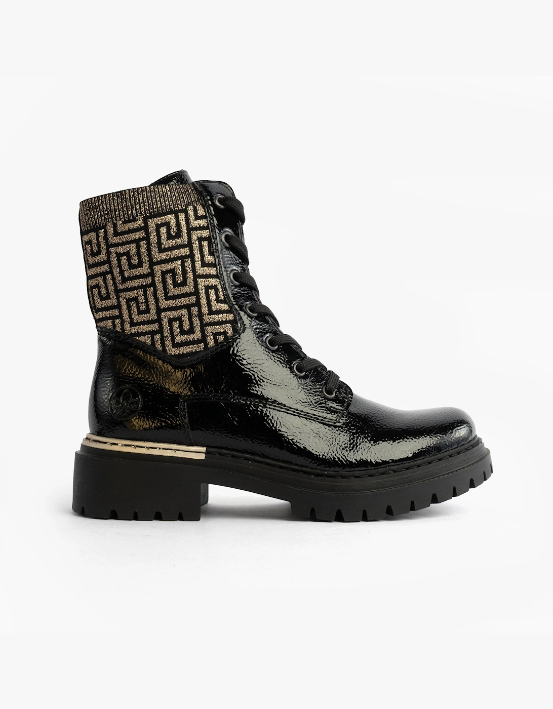 Rieker Rieker Women's 72607-00 Womens Boots Black Combination