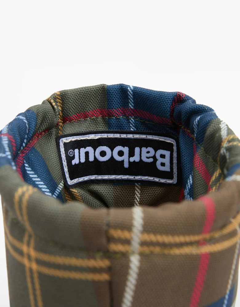 MOWBRAY Womens Mid Wellies Navy/Classic Tartan