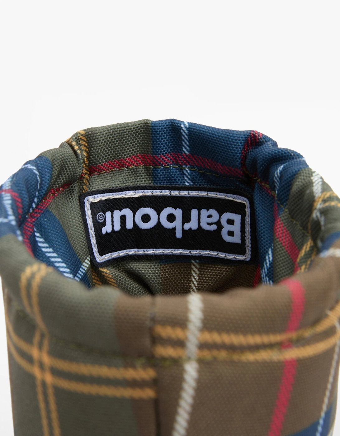 MOWBRAY Womens Mid Wellies Navy/Classic Tartan