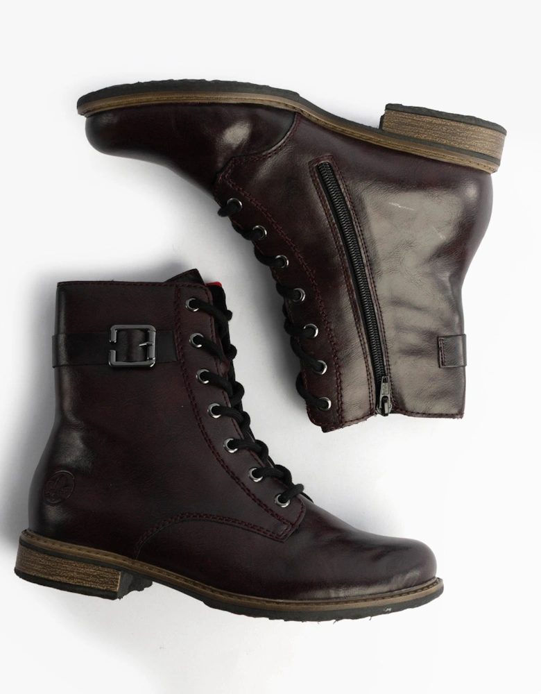 74802-35 Womens Boots Red Combination