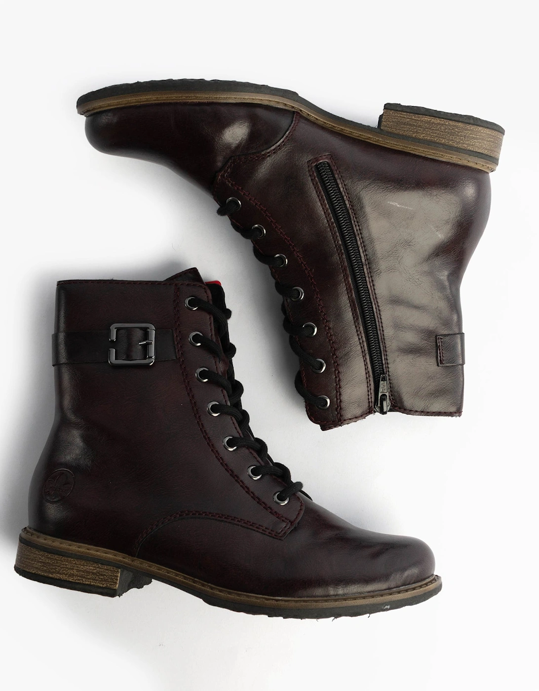 74802-35 Womens Boots Red Combination