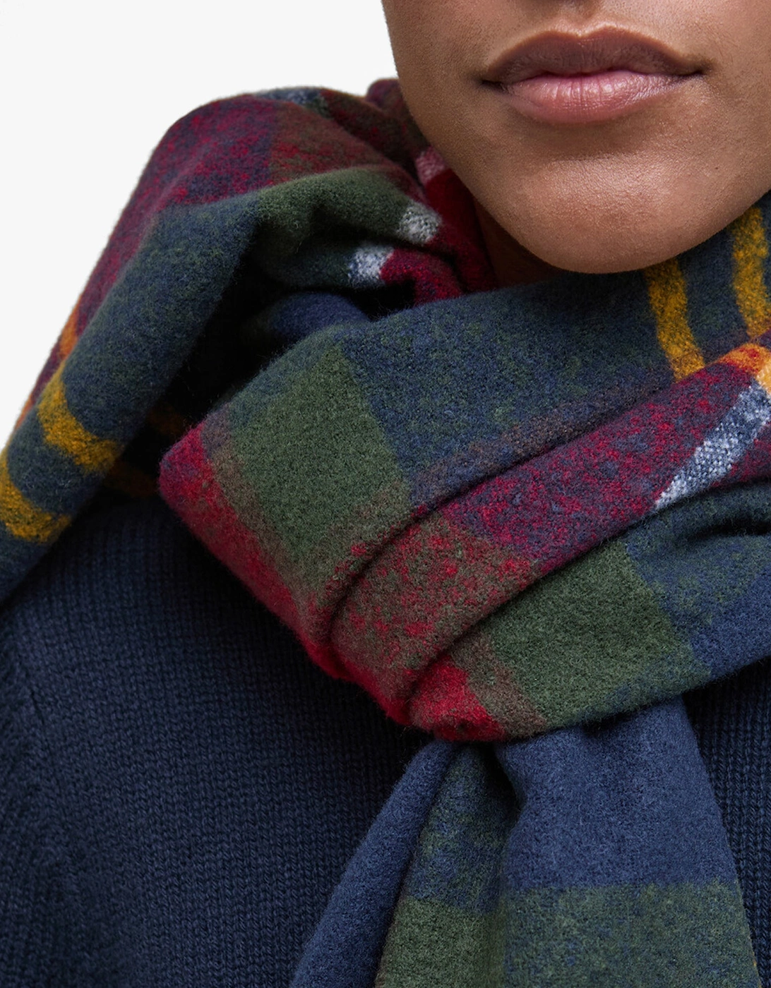 DEANNA TARTAN Womens Winter Winterberry Tartan
