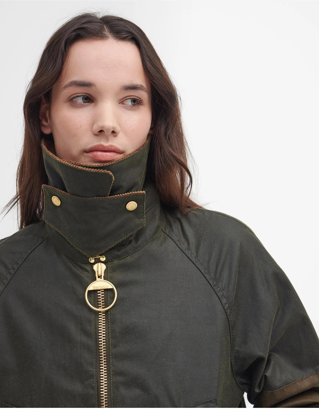 Allerston Womens Wax Jacket - Archive Olive/Beech/Ancient